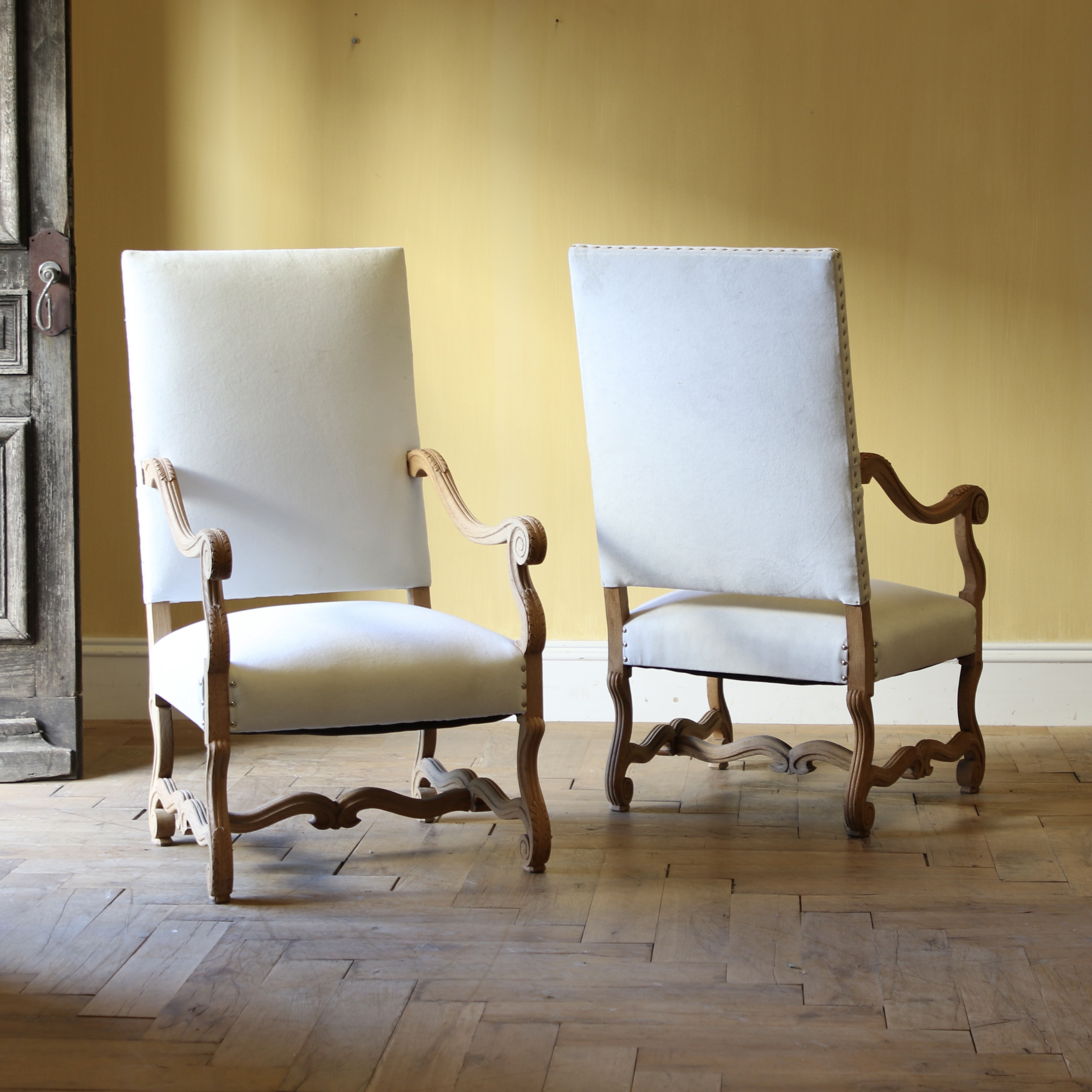 Pair of Louis XIV Fauteuil
